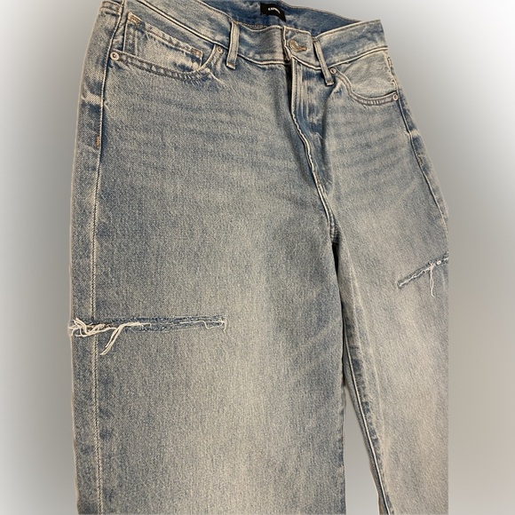 Express High Waisted Rigid Jeans - Picture 2 of 7